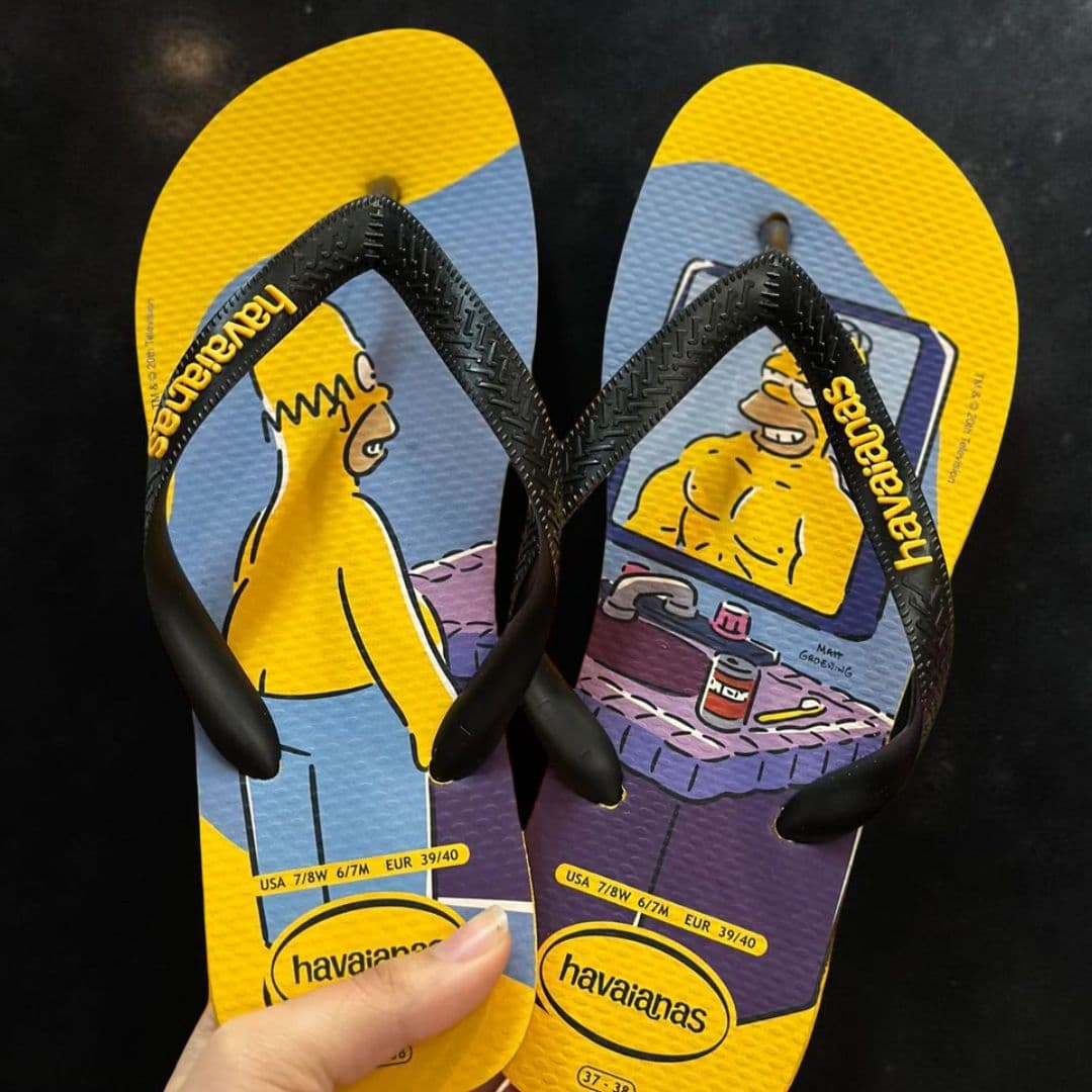 Chinelo Havaianas Top The Simpsons