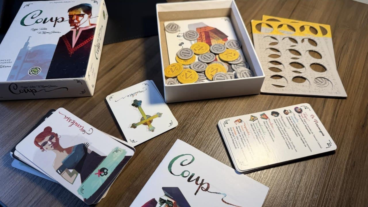 Coup Segunda Edição Inclui Expansão